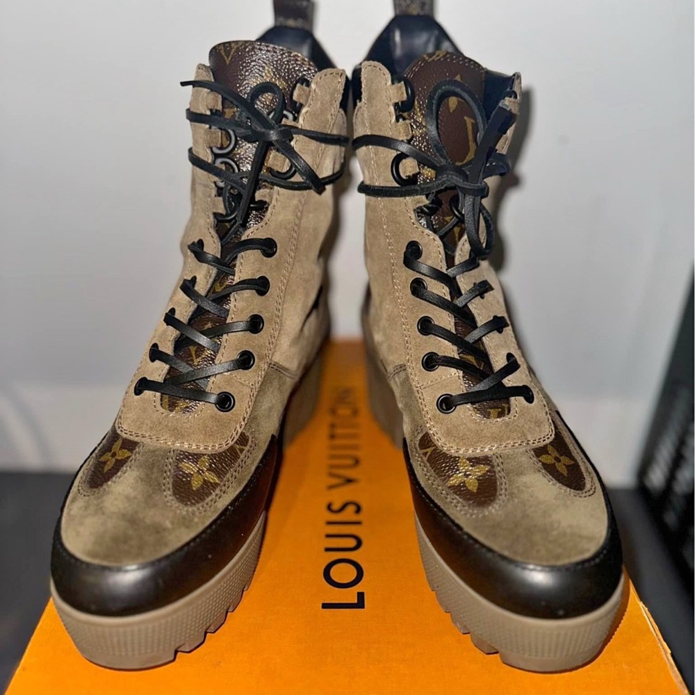 Louis Vuitton Women's Brown Boots